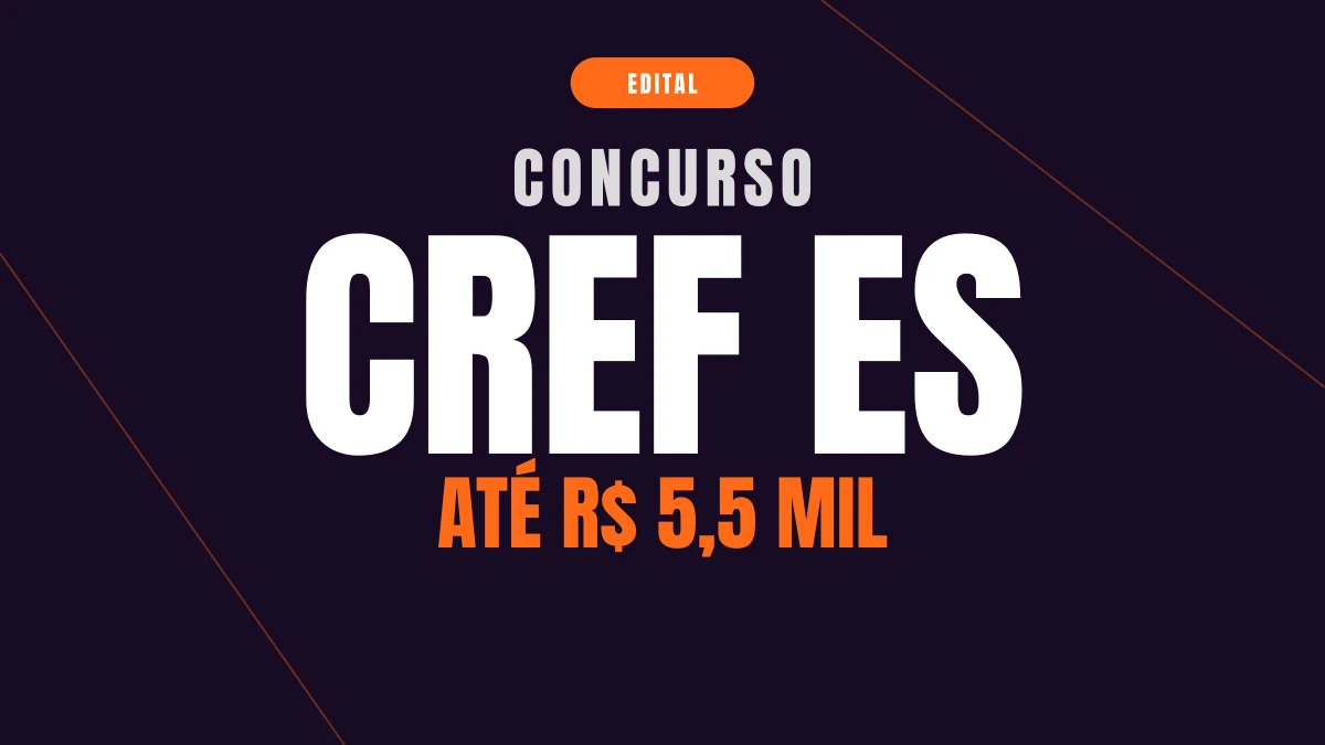 Concurso CREF ES: IBADE abre edital com até R$ 5,5 mil