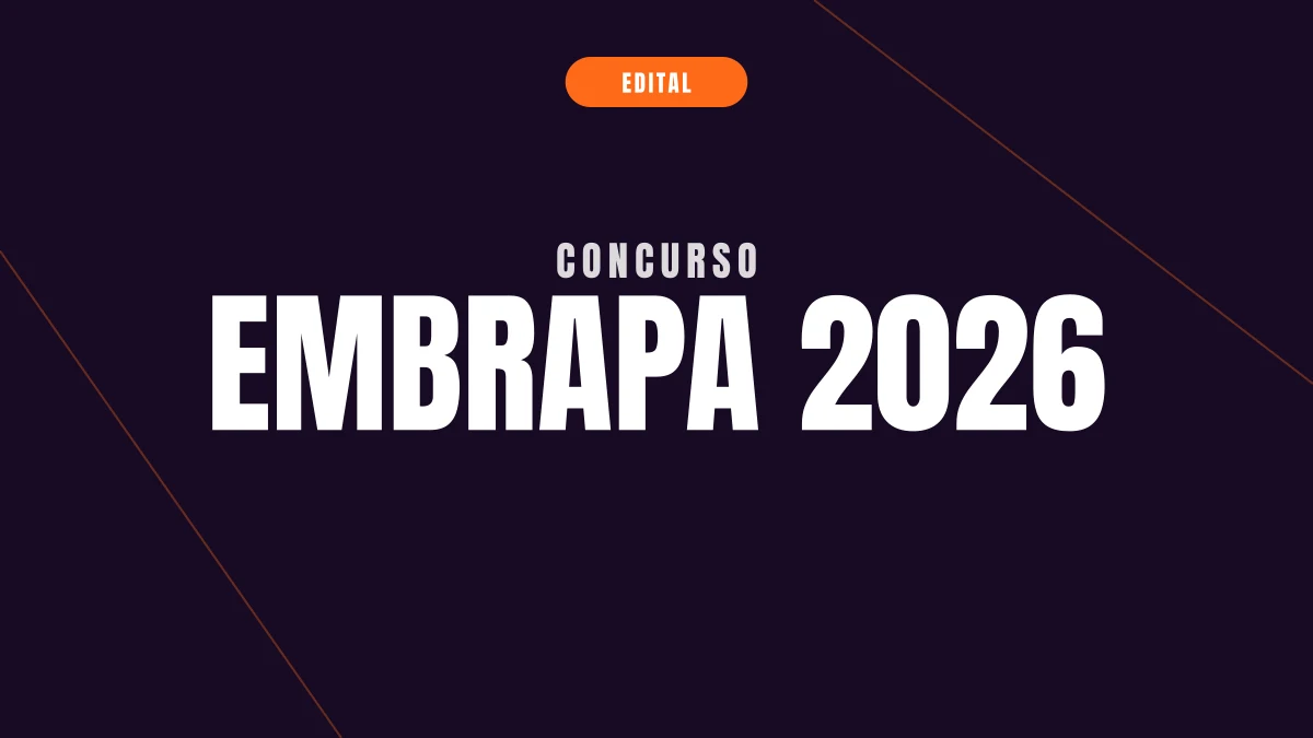 Concurso Embrapa 2026: sem novo edital e validade até 2027