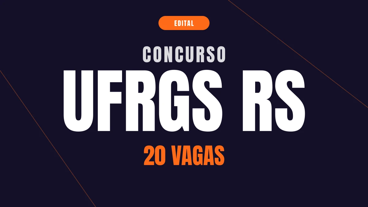 Concurso UFRGS RS: 20 vagas de professor e até R$ 13,7 mil