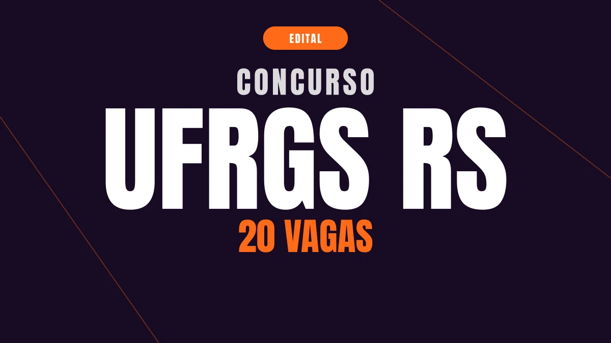 Concurso UFRGS RS: 20 vagas de professor e até R$ 13,7 mil