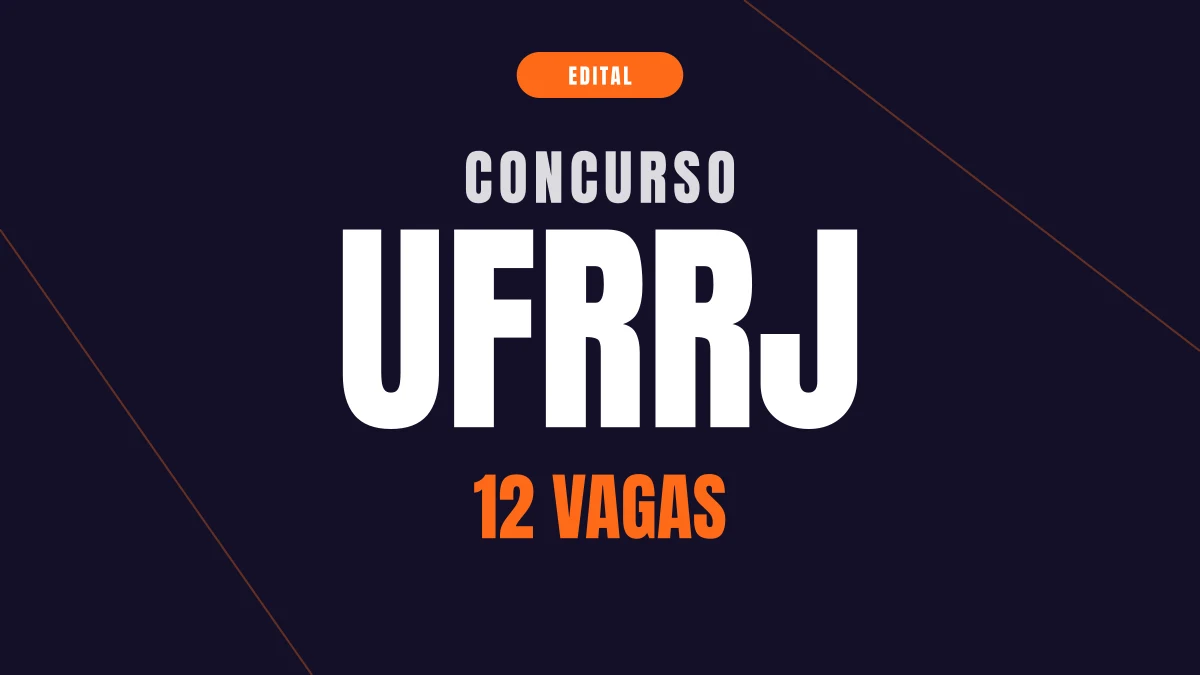 Concurso UFRRJ: 12 vagas de nível superior e R$ 5,2 mil