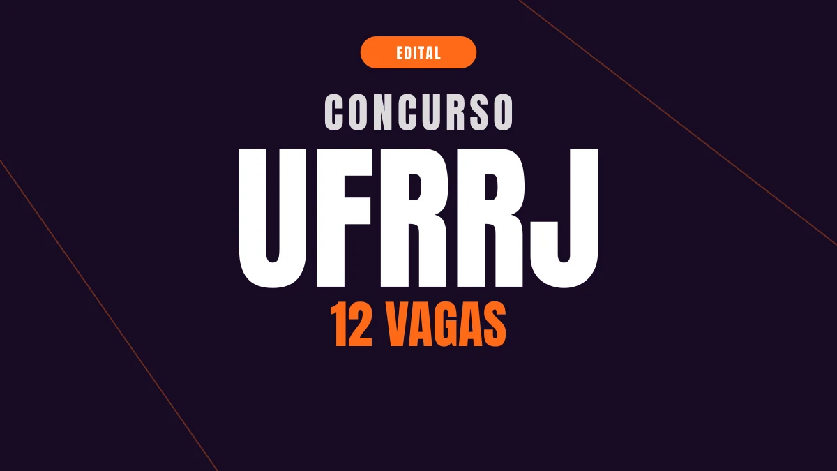 Concurso UFRRJ: 12 vagas de nível superior e R$ 5,2 mil