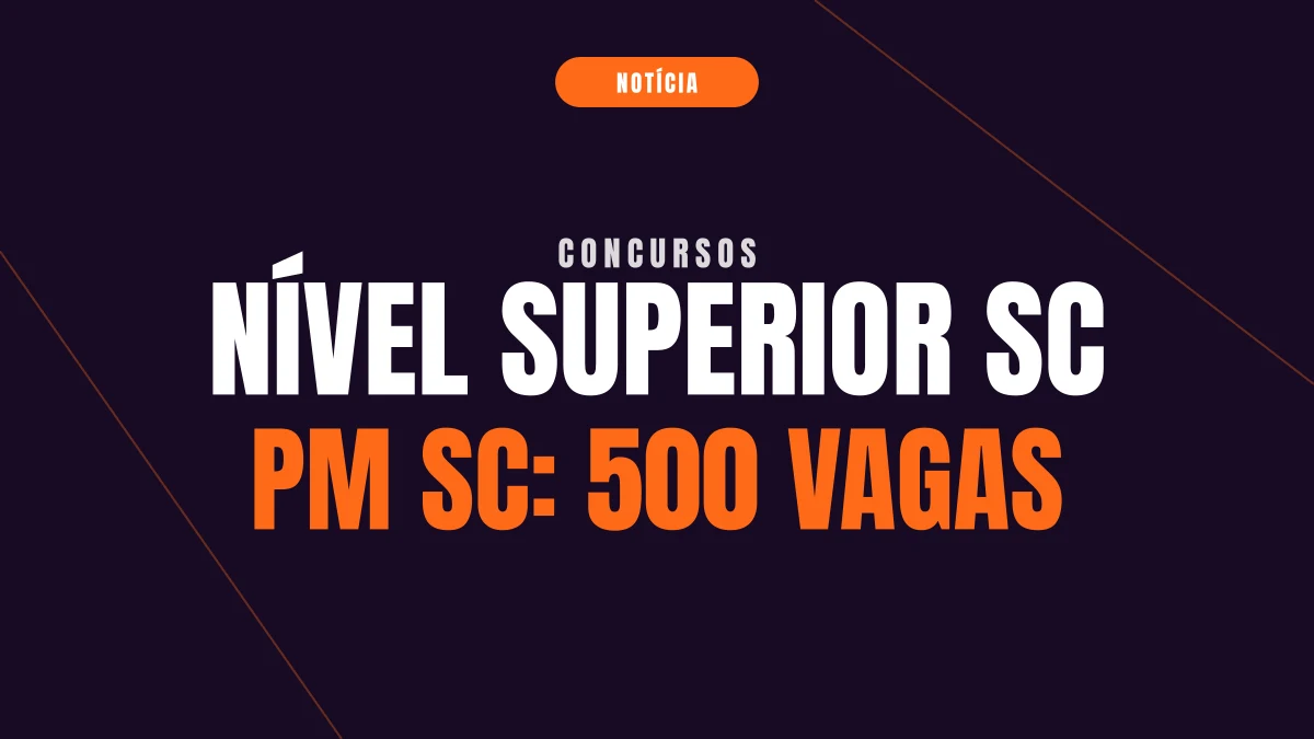 Concursos de nível superior em Santa Catarina para 2027